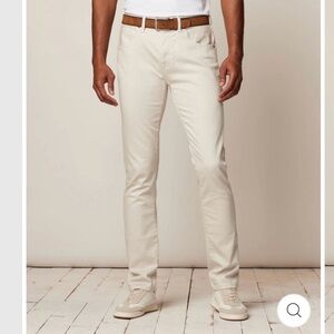 Johnnie-O Slim fit Hugo Pant in Stone - 33x32